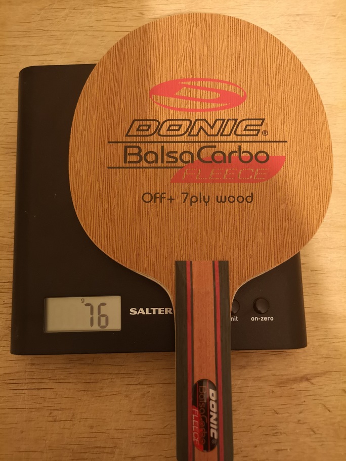 Donic Balsa Carbo Fleece Table Tennis Blade 